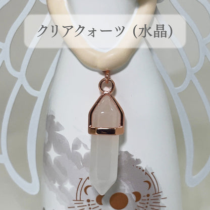 Angel 癒しの天使の置物 ホワイトカラー(クリアクォーツ), AN061