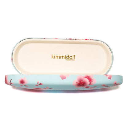 KDGC001, Kimmidoll クリーニングクロス入りメガネケース 眼鏡入れ こけし人形(SAKURA)