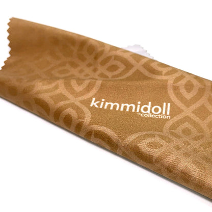 KDGC001, Kimmidoll クリーニングクロス入りメガネケース 眼鏡入れ こけし人形(SAKURA)