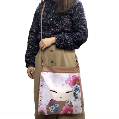Kimmidoll 日本の女性の名前が付けられたこけしのレディースバッグ(ANA), KF1041