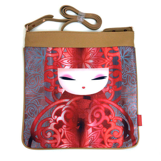 Kimmidoll 日本の女性の名前が付けられたこけしのレディースバッグ(YOKA), KF1042