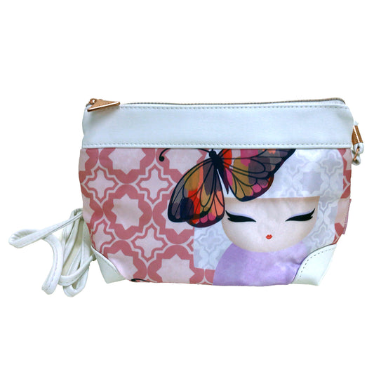 KF1045, Kimmidoll Bolso bandolera pequeño, tamaño pequeño, accesorio de moda para mujer, estuche para pequeños objetos(ANA)