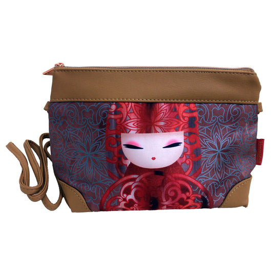 KF1046, Kimmidoll Bolso bandolera pequeño, tamaño pequeño, accesorio de moda para mujer, estuche para pequeños objetos(YOKA)