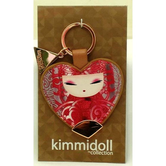 Kimmidoll 日本の女性の名前が付けられたこけしのキーチェーンチャーム(YOKA), KF1062