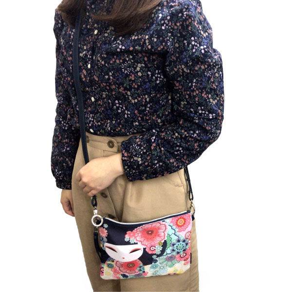 Kimmidoll 日本の女性の名前が付けられたこけしのレディースショルダーバッグ(TAKARA), KF1095