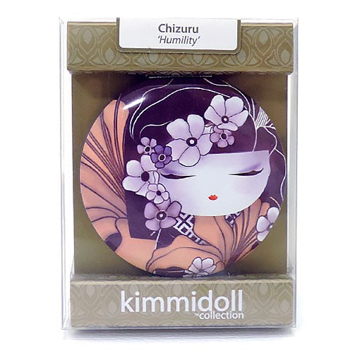 Kimmidoll 日本の女性の名前が付けられたこけしの手鏡(CHIZURU), KF1118