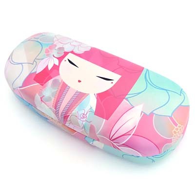 Kimmidoll 日本の女性の名前が付けられたこけしのメガネケース(TOMOMI), KF1138
