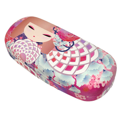 KF1166, Kimmidoll Glasses Case, Kokeshi Pattern (AIRI)