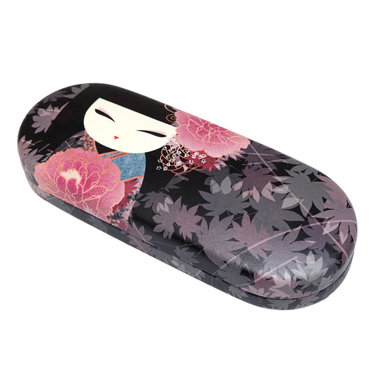KF1217, Kimmidoll Glasses Case, Kokeshi Pattern (HARUKO)