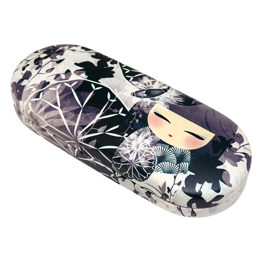 KF1220, Kimmidoll Glasses Case, Kokeshi Pattern (MISAYO)