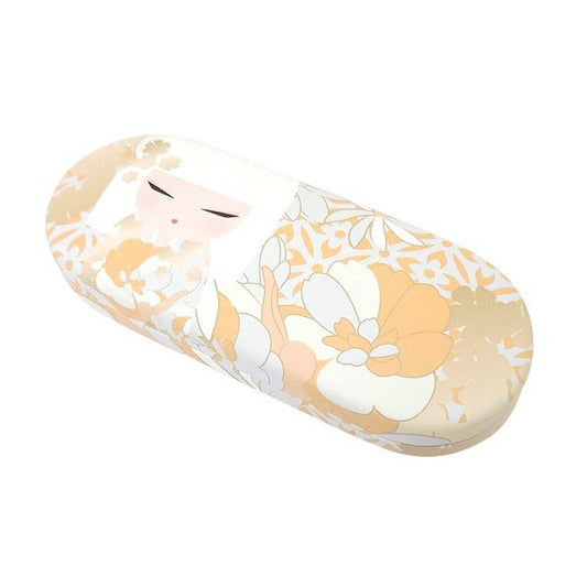 Kimmidoll 日本の女性の名前が付けられたこけしのメガネケース(AKARI), KF1234