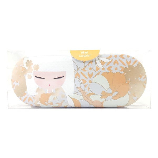 Kimmidoll 日本の女性の名前が付けられたこけしのメガネケース(AKARI), KF1234