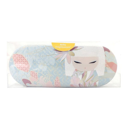 Kimmidoll 日本の女性の名前が付けられたこけしのメガネケース(AKIKO), KF1236