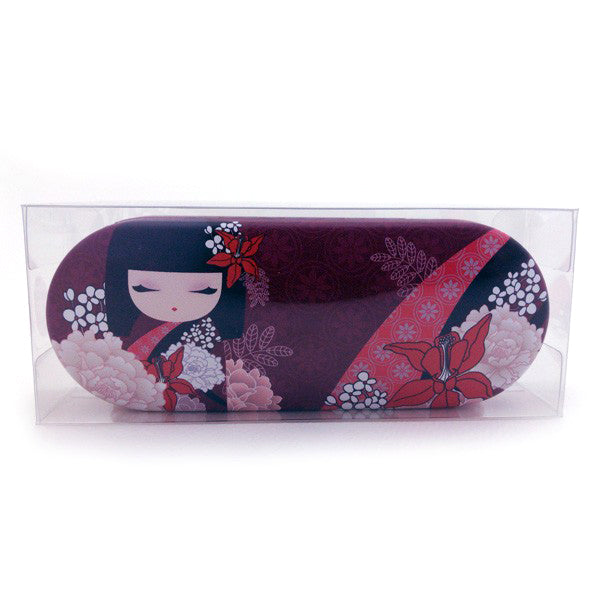 Kimmidoll 日本の女性の名前が付けられたこけしのメガネケース(NOBUKO), KFJP002