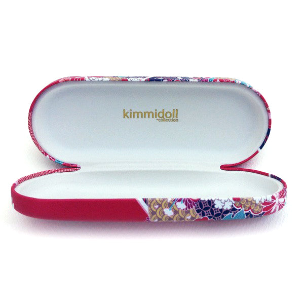 Kimmidoll 日本の女性の名前が付けられたこけしのメガネケース(HANA), KFJP004