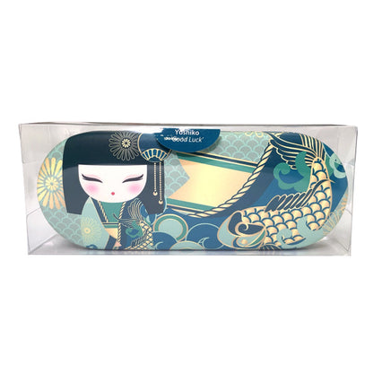Kimmidoll 日本の女性の名前が付けられたこけしのメガネケース(YOSHIKO), KFJP010