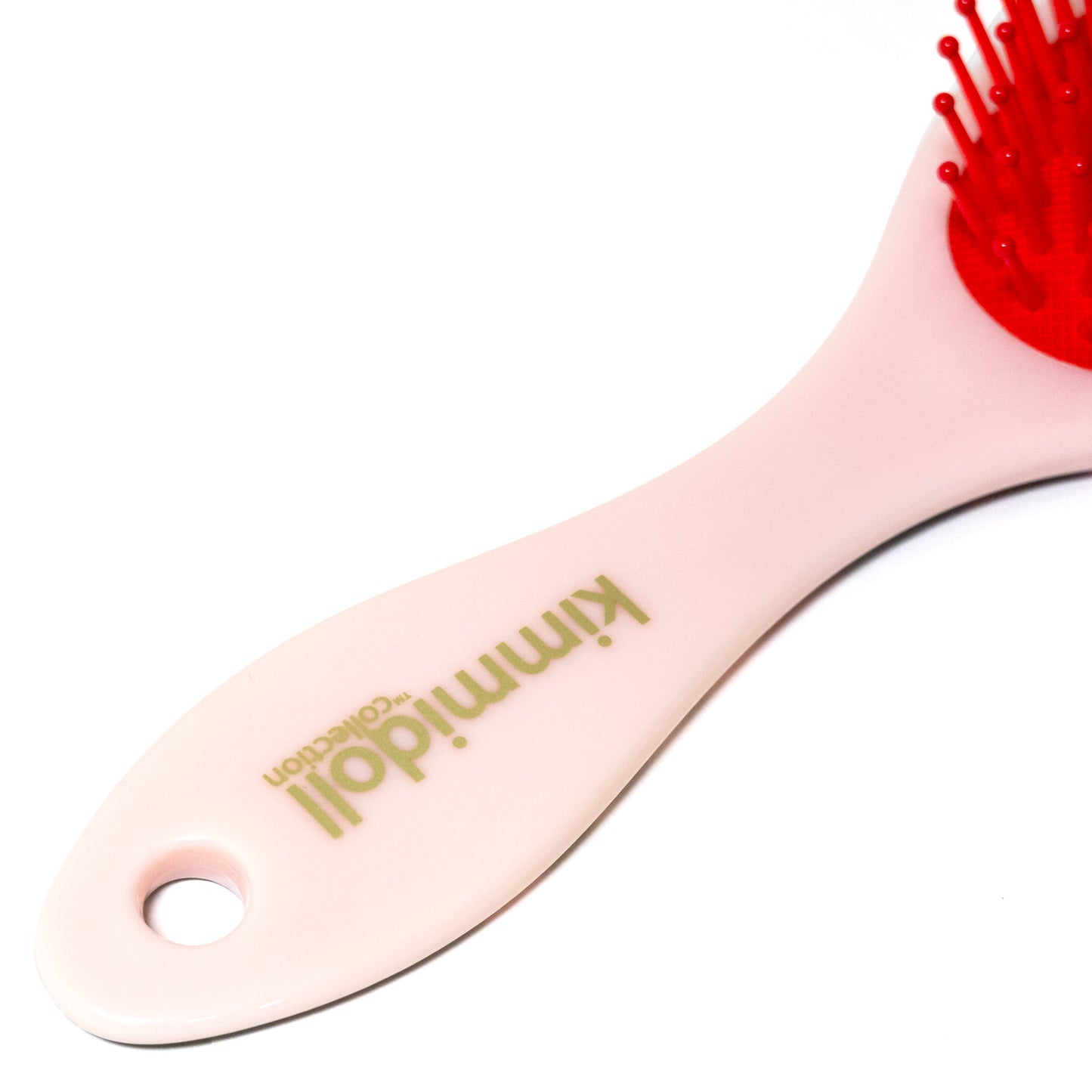 KFJP013, Kimmidoll Hairbrush Comb Soft Plastic Kokeshi Pattern (MICHIKO)