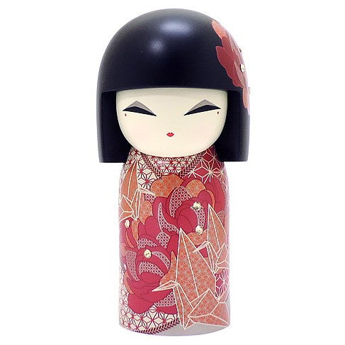 Kimmidoll 日本の女性の名前が付けられたこけしの限定版ドール(KAZUNA), KGFLE13
