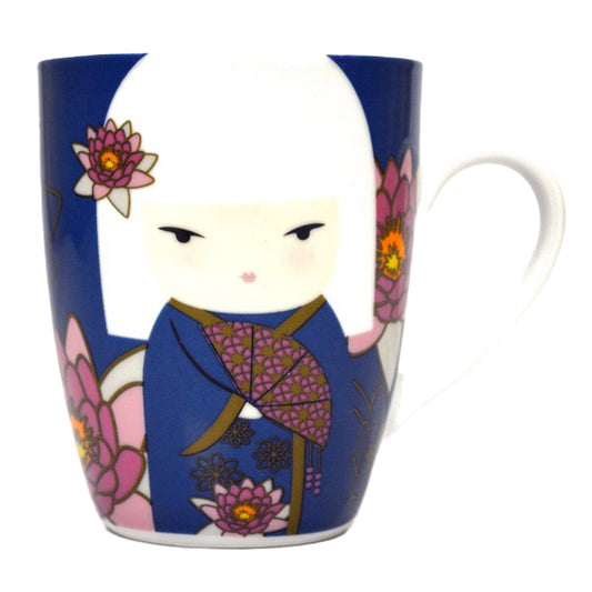 Kimmidoll 日本の女性の名前が付けられたこけしのマグカップ(EIKA), KH0372