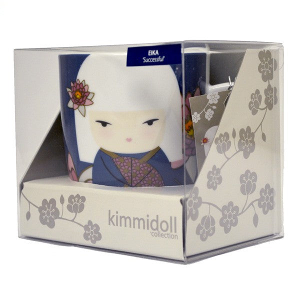 Kimmidoll 日本の女性の名前が付けられたこけしのマグカップ(EIKA), KH0372