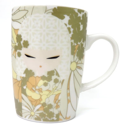 Kimmidoll 日本の女性の名前が付けられたこけしのマグカップ(AKARI), KH1008