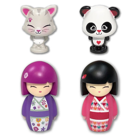 Kimmidoll ミニドールセット 小さい フィギュア オーナメント おもちゃ, KJG0350