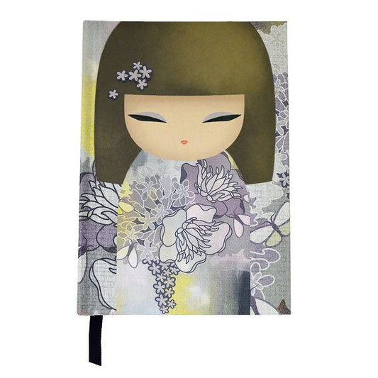 Kimmidoll 日本の女性の名前が付けられたこけしのジャーナルノート(SACHIE), KS0922
