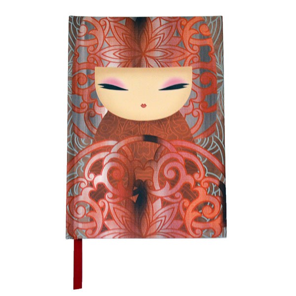 Kimmidoll 日本の女性の名前が付けられたこけしのジャーナルノート(YOKA), KS0924