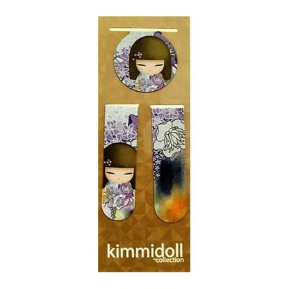 Kimmidoll 日本の女性の名前が付けられたこけしのブックマーク(SACHIE), KS0932