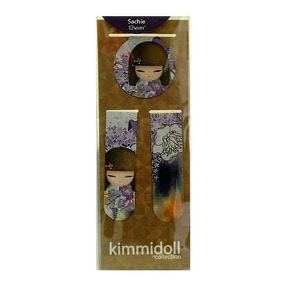 Kimmidoll 日本の女性の名前が付けられたこけしのブックマーク(SACHIE), KS0932