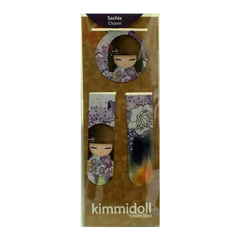 Kimmidoll 日本の女性の名前が付けられたこけしのブックマーク(SACHIE), KS0932