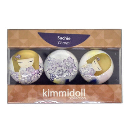 Kimmidoll 日本の女性の名前が付けられたこけしのマグネット(SACHIE), KS0936