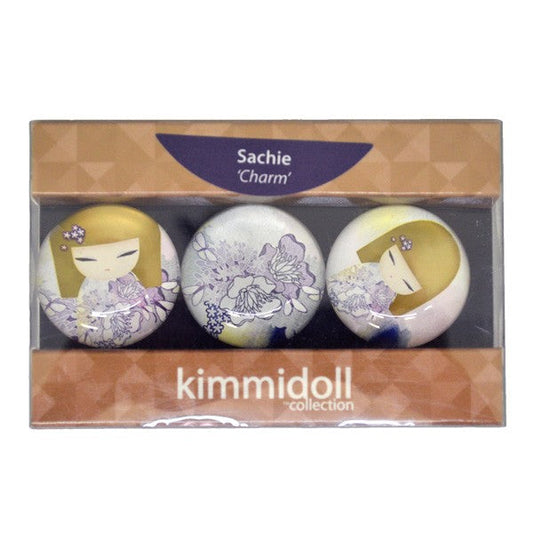 Kimmidoll 日本の女性の名前が付けられたこけしのマグネット(SACHIE), KS0936