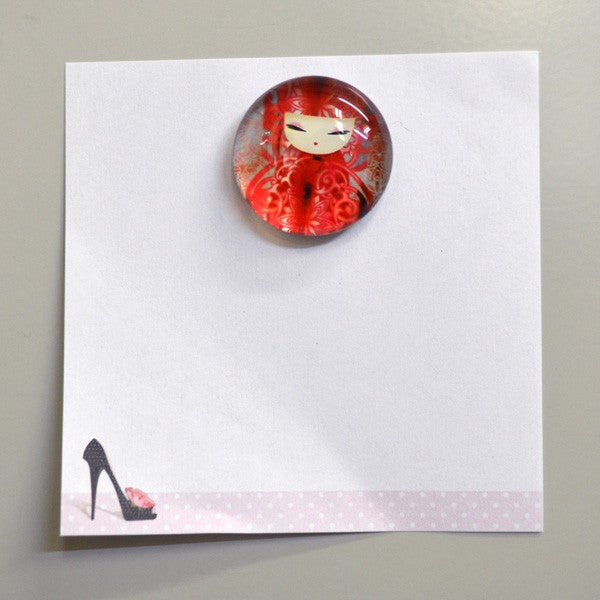 Kimmidoll 日本の女性の名前が付けられたこけしのマグネット(YOKA), KS0938