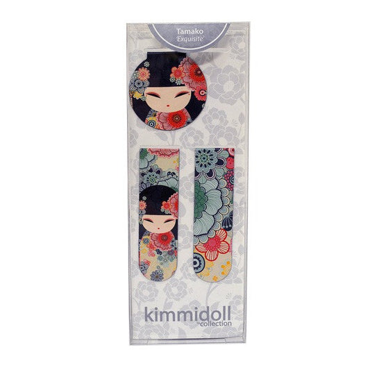 Kimmidoll 日本の女性の名前が付けられたこけしのブックマーク(TAMAKO), KS0961