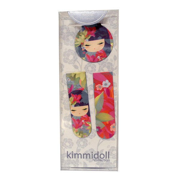 Kimmidoll 日本の女性の名前が付けられたこけしのブックマーク(TAKARA), KS0964