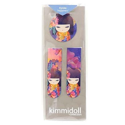 Kimmidoll 日本の女性の名前が付けられたこけしのブックマーク(KYOKA), KS1032