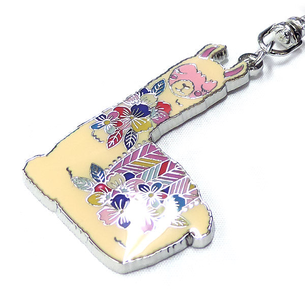 Llama Love ラマモチーフのファンシーなキーホルダー, LGK011