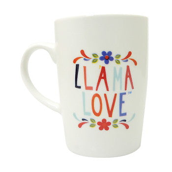 Llama Love ラマモチーフのファンシーなマグカップ, LH005