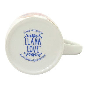 Llama Love ラマモチーフのファンシーなマグカップ, LH005