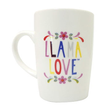 Llama Love ラマモチーフのファンシーなマグカップ, LH006