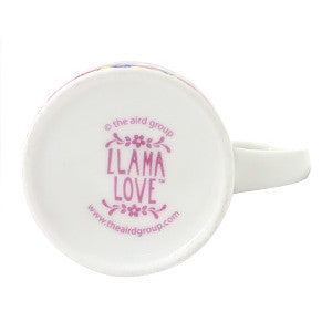 Llama Love ラマモチーフのファンシーなマグカップ, LH006