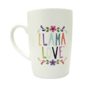 Llama Love ラマモチーフのファンシーなマグカップ, LH007