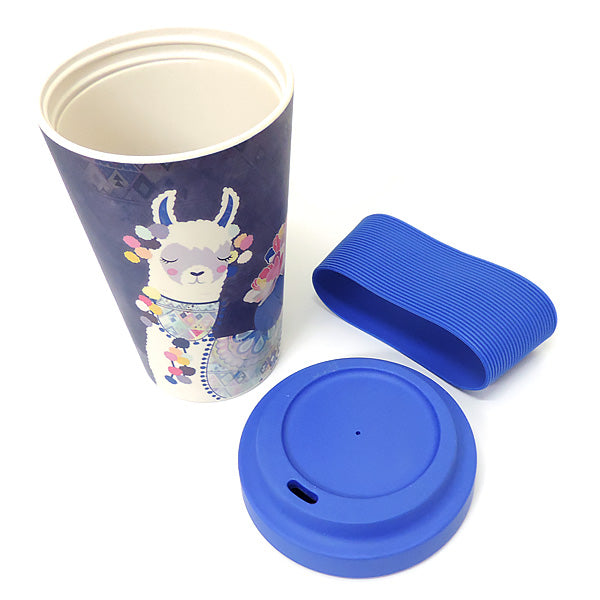 Llama Love ラマモチーフのファンシーなタンブラー, LH025