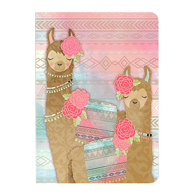 Llama Love ラマモチーフのファンシーなノート, LS007