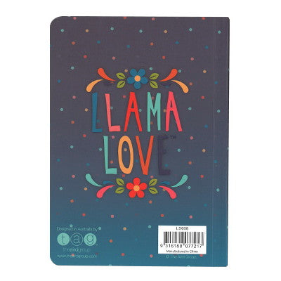 Llama Love ラマモチーフのファンシーなノート, LS008