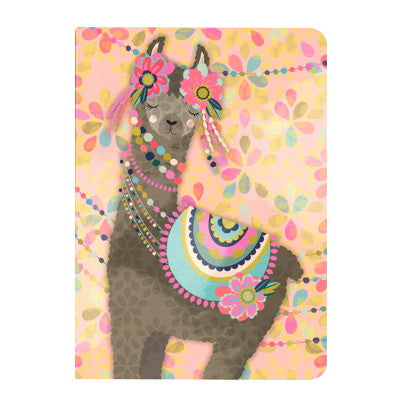 Llama Love ラマモチーフのファンシーなノート, LS009