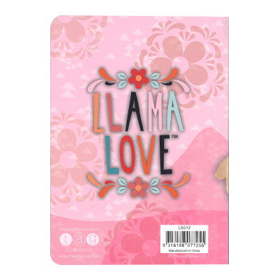 Llama Love ラマモチーフのファンシーなノート, LS012