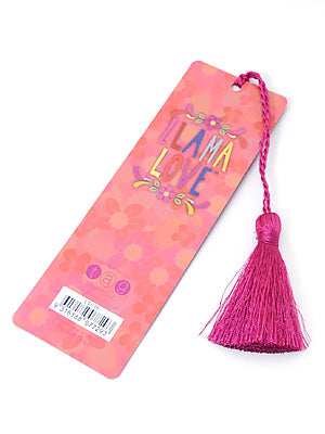 Llama Love ラマモチーフのファンシーなブックマーク, LS016