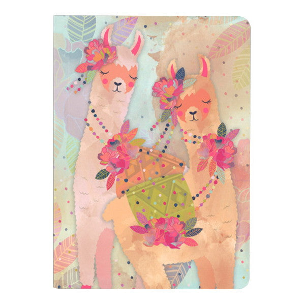 Llama Love ラマモチーフのファンシーなノート, LS026